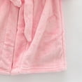 thumbnail image 5 of NOLDARES Kid Fleece Hooded Robes Girls Bathrobes Boys Soft Plush Sleepwear Toddler Fuzzy Pajamas,Pink,9-10 Y, 5 of 6