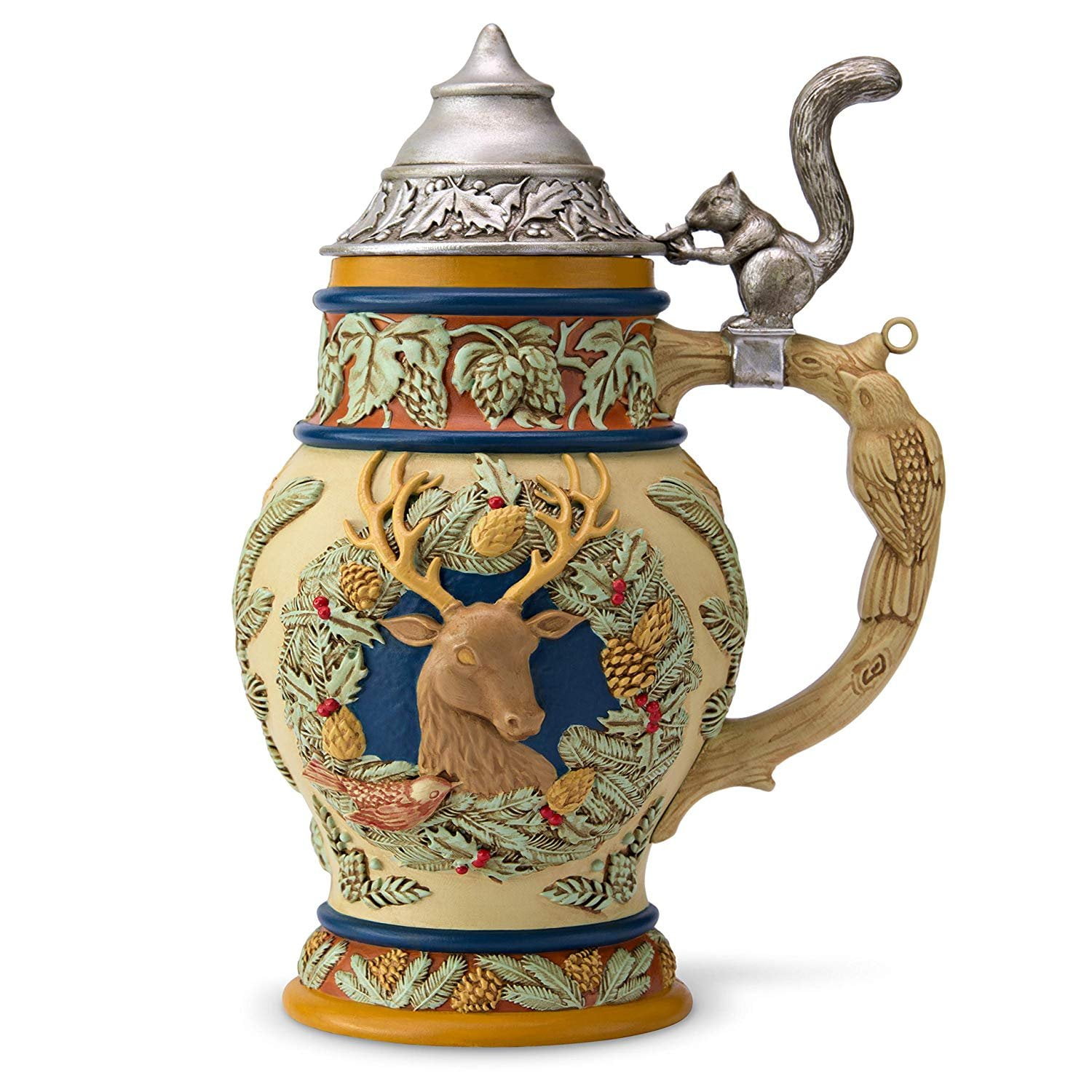 Hallmark Keepsake Christmas 2019 Year Dated Beer Stein Ornament