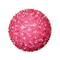 thumbnail image 2 of Novelty Lights LED 7.5in 100 Light Starlight Sphere, Pink, Large Ornament Ball Light, 5ft Hanging Cord with S Hook, 12ft Power Cord with Stackable Plug, Commercial Grade, 2 of 8