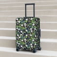 thumbnail image 4 of Cauagu Fun Panda Playing With Bamboo Leaves Print Travel Luggage Cover,Travel Dust-proof Suitcase Cover Softside Suitcase Protector for 18-32inch,Not Included Suitcase, 4 of 8
