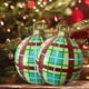 thumbnail image 5 of Bola inflable de Navidad de PVC de 60 cm, adornos de bola de soplado de Navidad grande para patio (K), 5 of 6