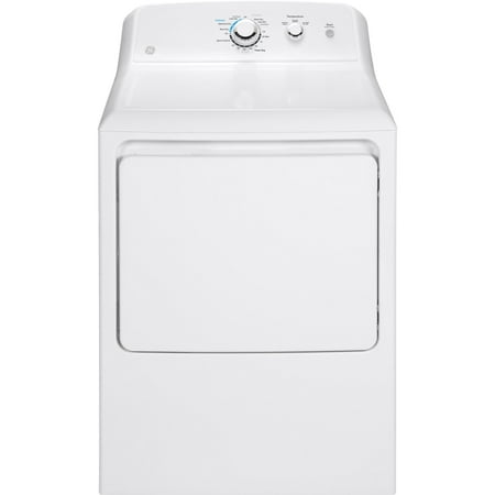 GE Appliances GTX33GASKWW 27 Inch Gas Dryer with 6.2 cu. ft. Capacity (Best Rated Gas Dryers 2019)