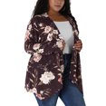 thumbnail image 1 of Cárdigan TalGrande Estampado De Leopardo Frente Abierto PaMujer Borgo3XL, 1 of 6