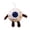Blue, variant on Halloween Plush Eyeball Ornament, 6in Cute Monster Doll with Hanging Loop for Party Decor & Gift
