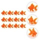 thumbnail image 5 of KAKOWELY 20 piezas de peces dorados artificiales flotantes de plástico para decoración de peceras., 5 of 5
