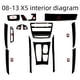 thumbnail image 3 of Adecuado para BMW X5X6 F15F16, pegatina de fibra de carbono interior modificada, película, equipo de decoración de control central, 3 of 5