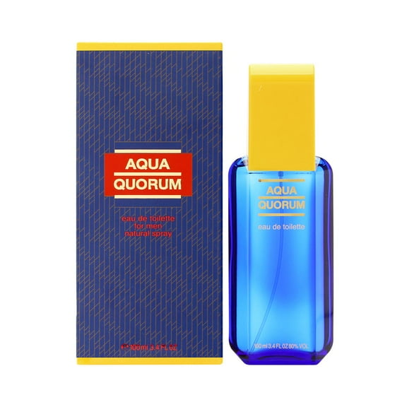 AQUA QUORUM by Antonio Puig EDT SPRAY 3.4 OZ