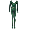 thumbnail image 1 of Nueva película para mujer Aquaman Mera Queen Cosplay Halloween Pascua disfraz Zentai mono traje mono-1, 1 of 1