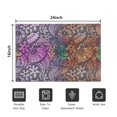 thumbnail image 5 of Multicolor Paisley and Floral Pattern Door Rugs,Washable Non Slip Door Mats Indoor,Decorative Door Mats,Entry Mat Indoor for Entrance,Bedroom,Kitchen,Bathroom,16"x24", 5 of 6