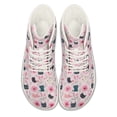 thumbnail image 2 of Psesaysky Lace-up Barefoot Shoes with Cats Flowers Minimalist Zero Drop Sneakers for Women Girls Size 6-13.5, 2 of 7