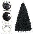 thumbnail image 6 of Renwick 7.5' Hinged Spruce Artificial Christmas Tree with Foldable Stand, Black, 6 of 10