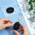 thumbnail image 3 of 1 Box 2Pcs Alloy Rhinestone Shoe Clips Removable Black Bead Shoe Charms Embellishments Crystal Shoes Jewelry Clip Buckles for Women Heels Bridal Wedding Party Bags Hats Accessories, 3 of 6