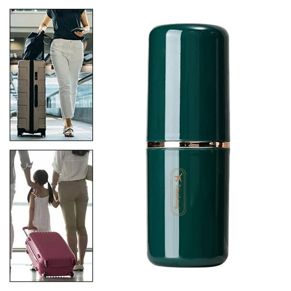 Viaje Cebruse de dientes Capacitación de muelas Ceptor de dientes Caja de viaje de viaje de los dientes portátiles Organizador de dientes para