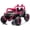 Rose, variant on Joyracer 4WD 24V Ride On Toys, 800W Electric Cars for Kids with 2 Seater & Romote Control, Power Car Wheel w/ Spring Suspension, Bluetooth Music, Black
