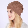 thumbnail image 2 of Yoyauz Warm Lazy Beanie - A soft Everyday Beanie With A Chunky Knit Fabric, 2 of 5