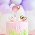 thumbnail image 5 of Birthday cake Flower decoration Foam balls Birthday party baking propspink, 5 of 7