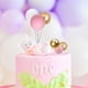 thumbnail image 5 of Pastel de cumpleaños Decoración floral Bolas de espuma Accesorios para hornear fiesta de cumpleaños, 5 of 7