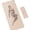 Milk Coffee, variant on BAIMA Extra Wide Yoga Mat 31.5" x 75" length Large Non-Slip TPE Foldable,Exercise Matt for Yoga Pilates,Home Gym Flooring, Meditation(Lightpurple)