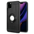 thumbnail image 2 of GSA Slim Brushed Case w/Magnetic Ring Stand for iPhone 11 Pro Max (6.5") -Black, 2 of 2