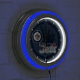 thumbnail image 5 of Winnipeg Jets Watermark Retro Neon Analog Wall Clock with Pull Chain, 5 of 6