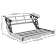 thumbnail image 2 of Folding RV Step, Foldable Aluminum Alloy RV Camper Step, Manual RV Step with LED Light, 2 of 15