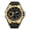 Golden, variant on Men'S Electronic Watch, Sports Style, Zinc Alloy Dial, TPU Strap, 1968.5inch, Night Light Mode, Alarm Clock, Countdown, Stopwatch, Hourly Chime