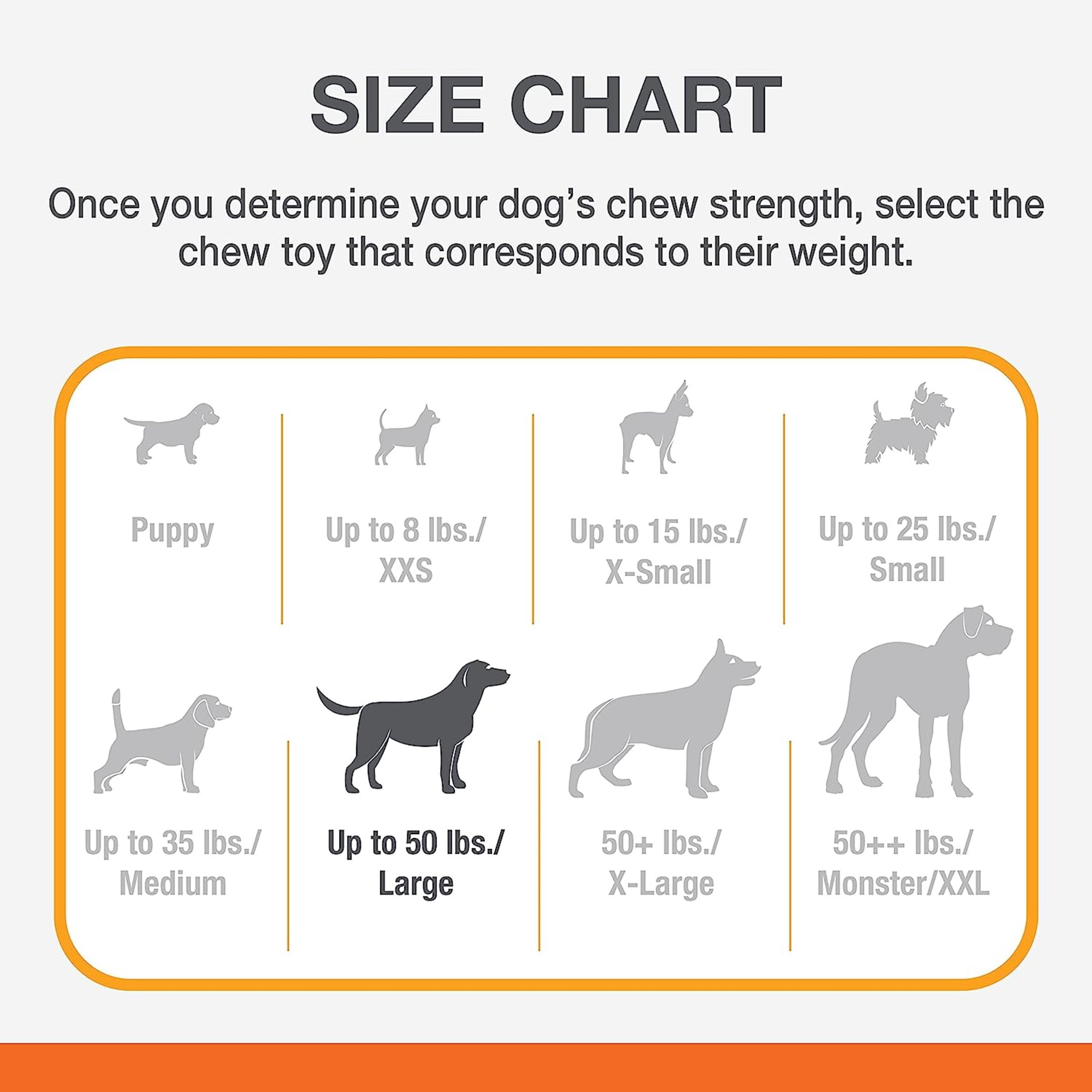 Nylabone Barbell Power Chew Durable Dog Toy - Up to 50 lbs.