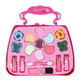 thumbnail image 1 of Pretend Play Set de maquillaje Little Washable Makeup Blush de uñas con espejo, Non , Estilo 1 Baoblaze estuche de maquillaje para niñas, 1 of 7