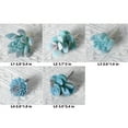 thumbnail image 2 of Artificial Blue Succulent Plants, Blue Flocked Plant Succulent Decorative Faux Succulents for Home Office Desk, Floating Shelves, Window, Bookshelf and Bathroom, 2 of 6