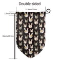 thumbnail image 7 of Wukai Flowe Rooster Print Garden Flag 12.5x18 Inch Double Sided Sun-resistant Rain-resistant, Wrinkle-resistant Colorfast(Only Flag), 7 of 7