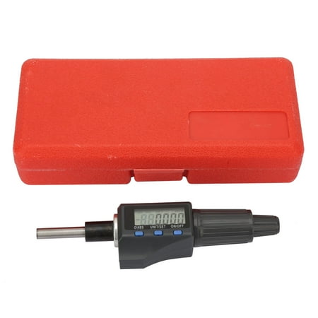 

Digital Micrometer Head Rustproof Support Unit Convert Metric Digital Micrometer Head Clear Reading DIY Construction For Machine Processing Woodworking