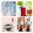 thumbnail image 7 of WILLED Straw Cover Cap for Stanley Cup, 6 Pack Christmas Cute Silicone Straw Topper Compatible with 30 & 40 Oz Tumbler with Handle,10mm 0.4in Dust-Proof Reusable Straw Tips Lids, 7 of 7