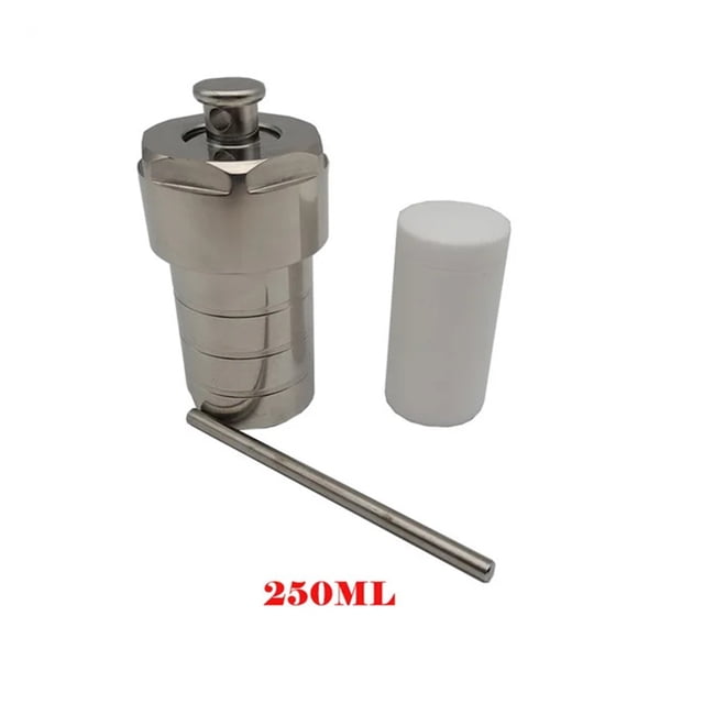 Stainless Steel Hydrothermal Autoclave Reactor Chamber Synthesis 5/10/15/20/25/50/100/150/200/250/300/500ml PPL 280 ,Wide Application