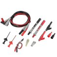 thumbnail image 1 of P1300c Electronic Digital Multimeter Test Leads With Crocodile Clips Replaceable Probe Tips Set, 1 of 5