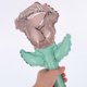 thumbnail image 3 of KAKOWELY 10 globos rosas decorativos para bodas festivas, globos de película de aluminio para el Día de San Valentín., 3 of 5