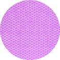 thumbnail image 1 of Ahgly Company Indoor Round Oriental Purple Industrial Area Rugs, 6' Round, 1 of 4