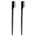 thumbnail image 1 of MasteelfCA 2PCS Dense Teeth Steel Needle Eyelash Brow Comb Practical Eyelash Separator, 1 of 7