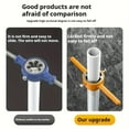 thumbnail image 3 of CNKOO 6-Piece Water Pipe Die Set  Metal and Plastic Pipe Threader Tool  Manual Pipe Fitting Cutter  No Electricity or Battery Needed, 3 of 7