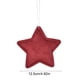 thumbnail image 3 of Colgante decorativo en forma de estrella | Juego de 5 adornos colgantes de vidrio marino multicolor | Tela reciclada ecológica | Idea de regalo para cumpleaños Navidades Inauguración de casa | 12,5, 3 of 7