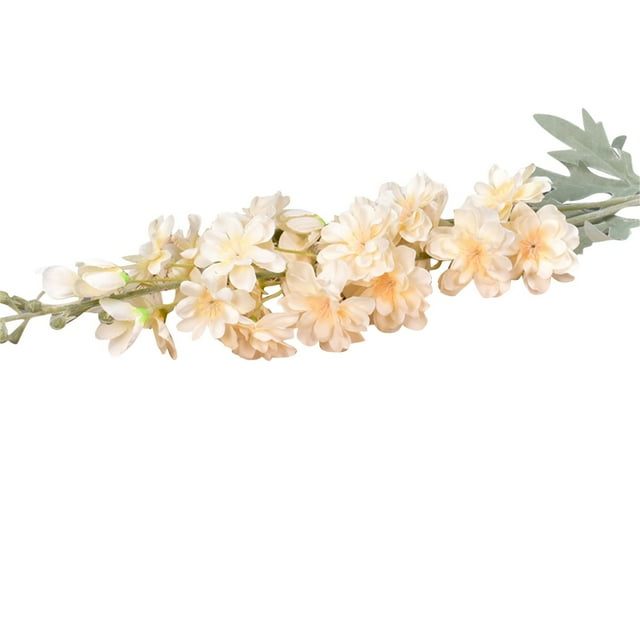 Christmas Wall Decor Artificial Ajacis Flowers Long Stem Larkspur Flower Table Kitchen Home Garden Wedding Decoration Christmas Decorations Christmas Gifts Christmas Ornaments