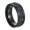 Black ring black gear, variant on Rotating Gear Ring Stainless Steel Fashion Rings For Women Electroplated Anti Tarnish Rotatable Ring