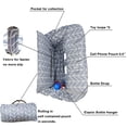 thumbnail image 5 of Shopping Cart Cover for Baby ICOPUCA Cotton High Chair Cover, Reversible, Machine Washable for Infant, Toddler, Boy or Girl (Grey Arrow Print), 5 of 5