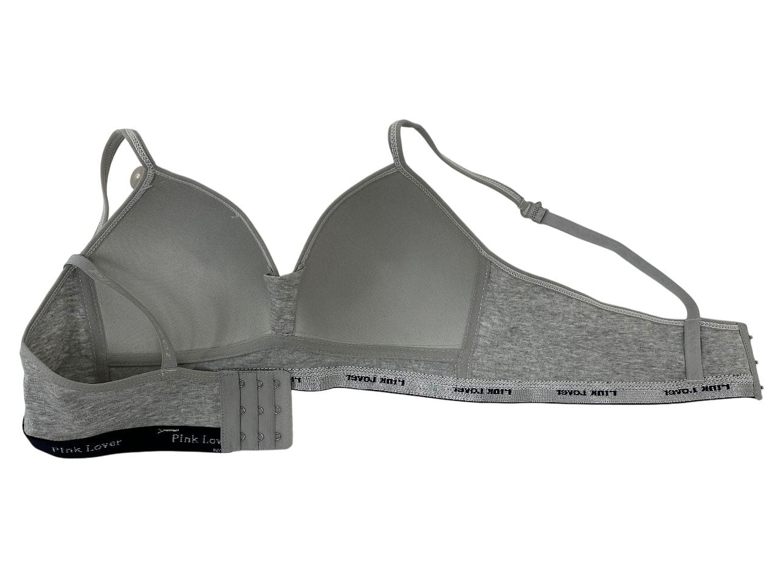 Women Bras 6 Packs of T-Shirt Comfortable Everyday A B C D DD DDD Cups Full Coverage No Wire Cotton Bra 32B (W6873)