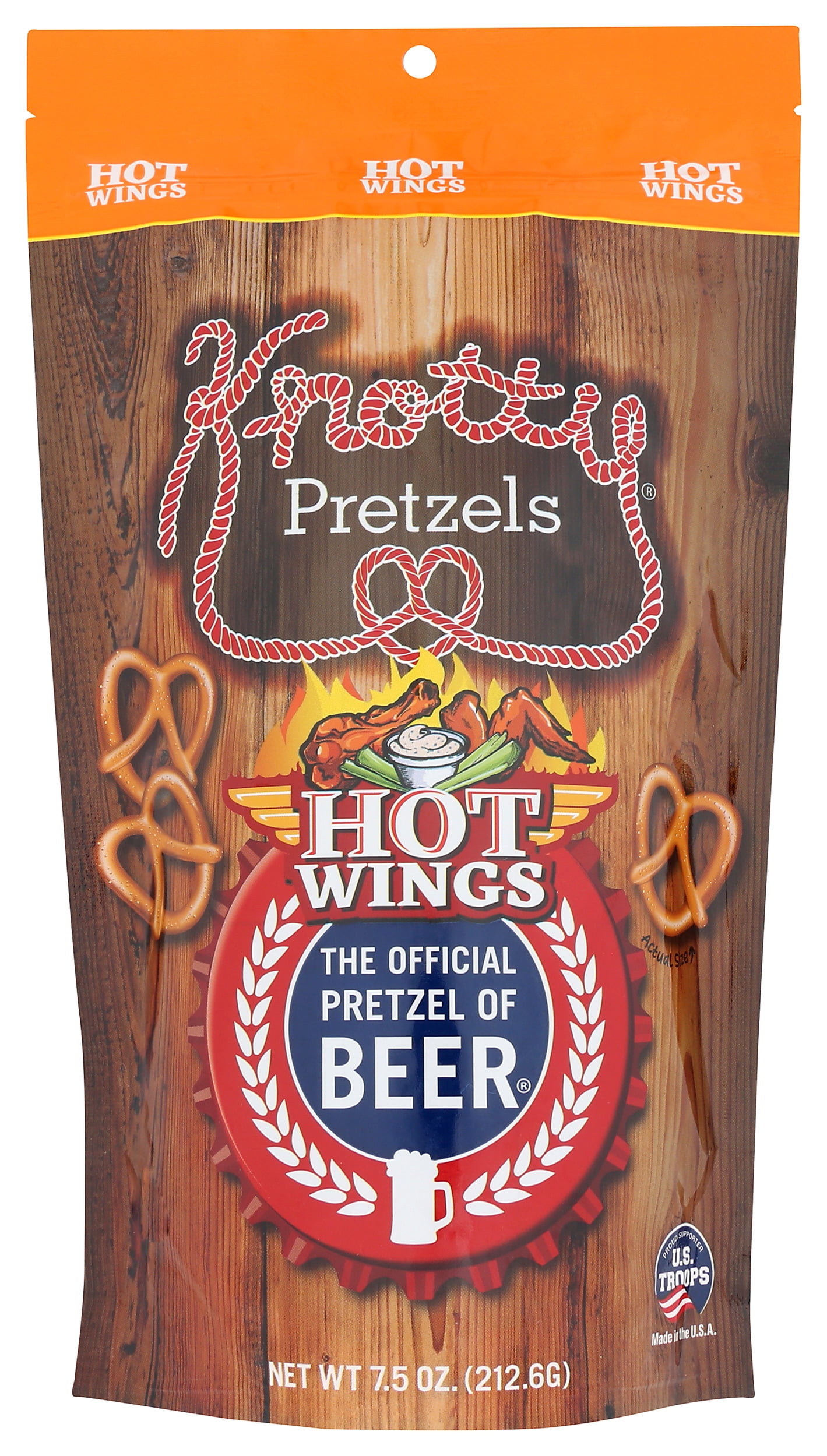 Knotty Pretzels, Knotty Pretzels, 7.5 Ounce, Pack Of 12
