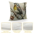 thumbnail image 4 of YINGXI Throw Pillow Covers Cute Sitting on The Tree Branch Pillow Case Cushion Cover Decor for Home Sofa (BV-) 24x24in, 4 of 5
