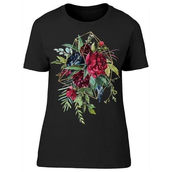 Prismatic Flowers Tee Women's -Image by Shutterstock