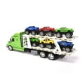 thumbnail image 5 of WonderPlay F/P Trailer Truck with 6PCS Pickup Truck, Light, Sound Little Kid 4 - 6 years - Green, 5 of 9