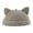 Khaki, variant on Adjustable Cat Ear Polyester Beanie Hat Unisex