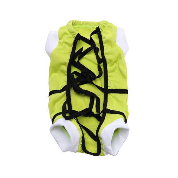 Traje de recuperación de cirugía para perros Chaleco de cirugía suave para cachorros y gatitos MFZFUKR CPB-YY704-3