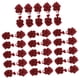 thumbnail image 1 of 20 juegos de botones de nudo chino de perla para decoración de ropa cheongsam DIY Vino tinto, 1 of 9